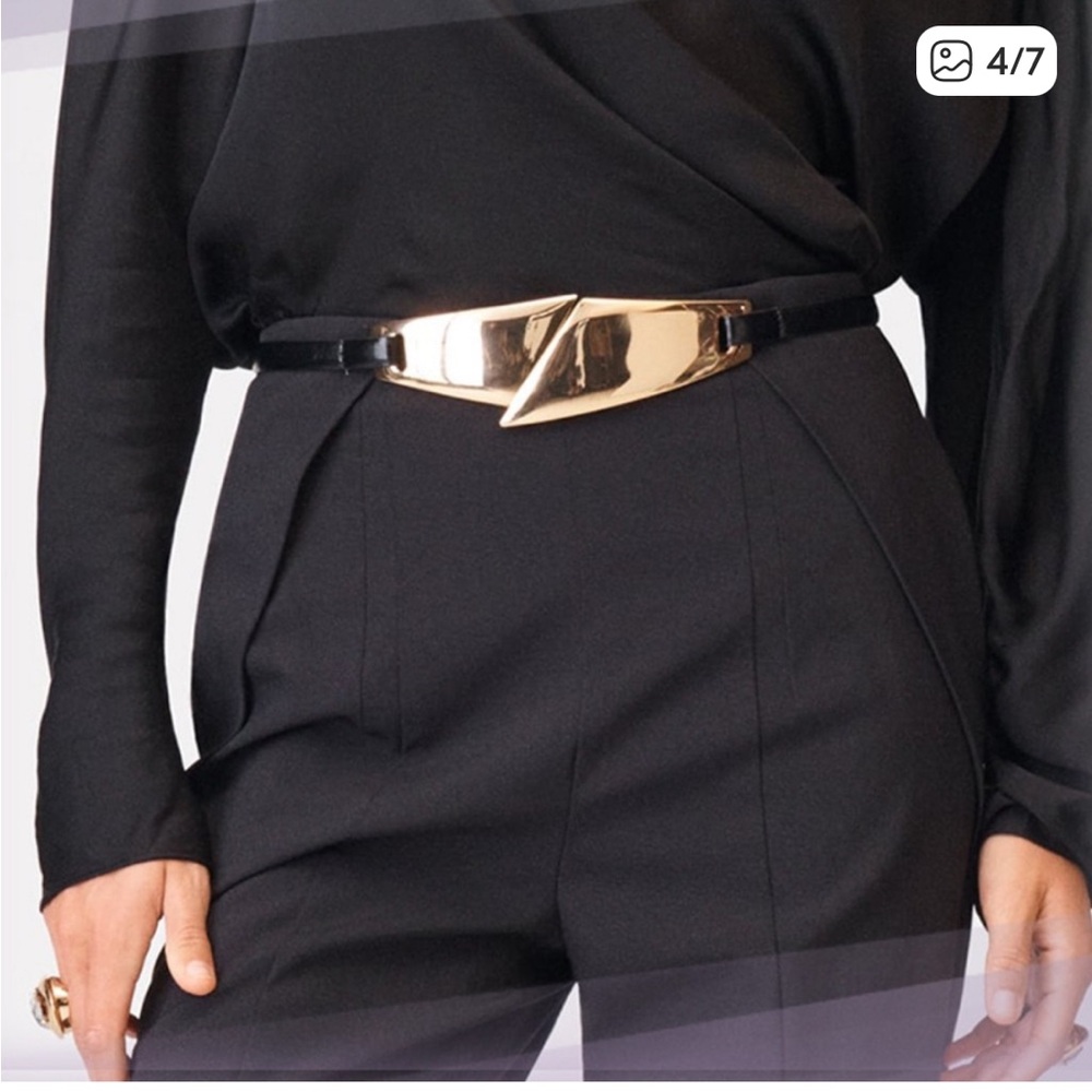 ZARA LEATHER BELT LIMITED EDITION